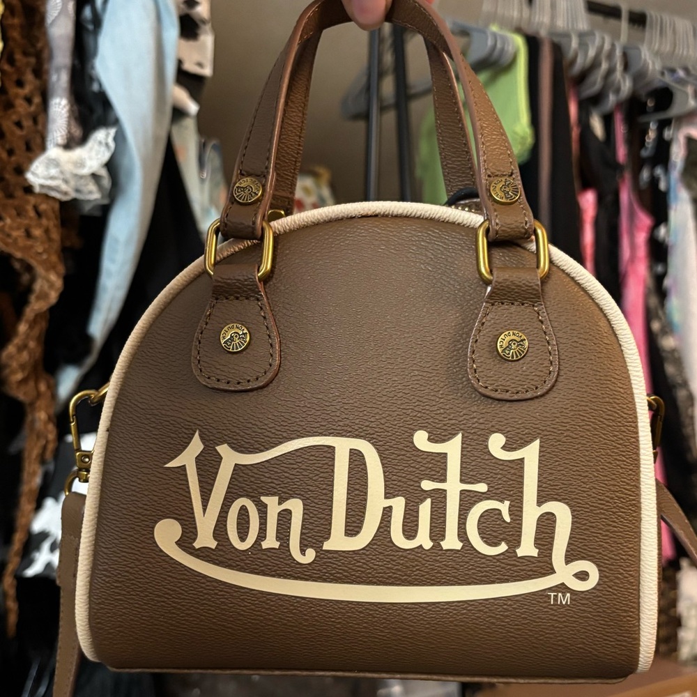 Von Dutch Tan Mini Bag